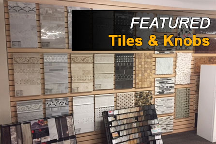 featured tiles and knobs